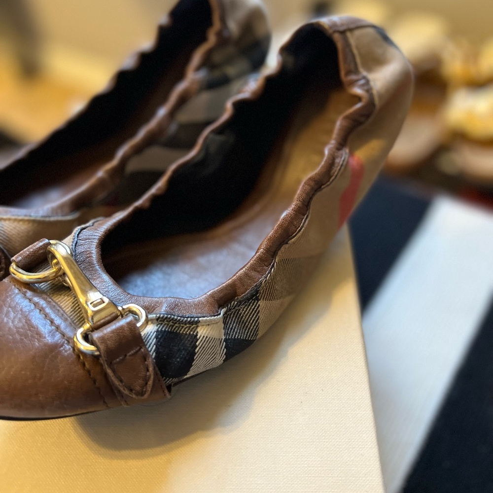 CLOTH BALLET FLATS - Picture 7 of 7